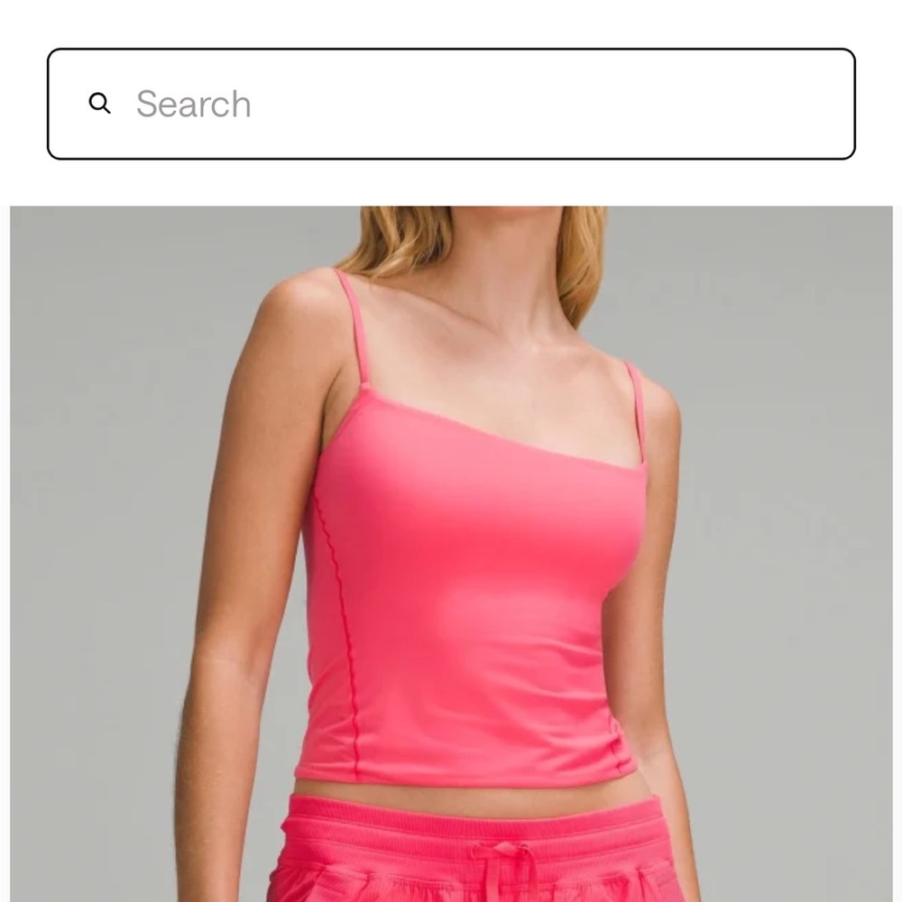 Lululemon Wundermost Pink Top